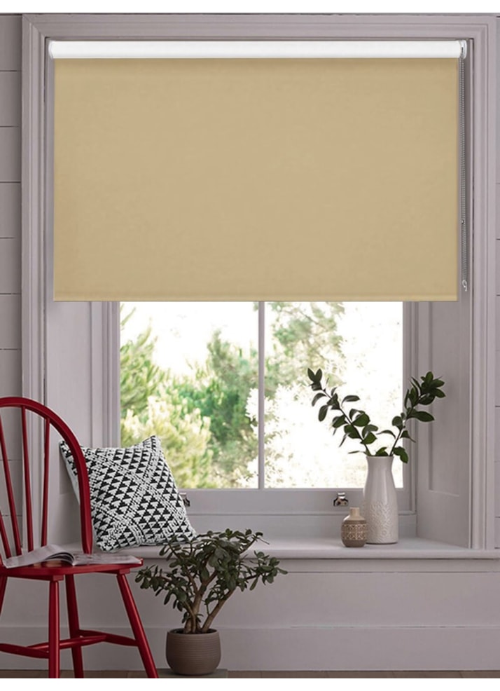 Hemp Seed Blackout Thermal Roller Blind