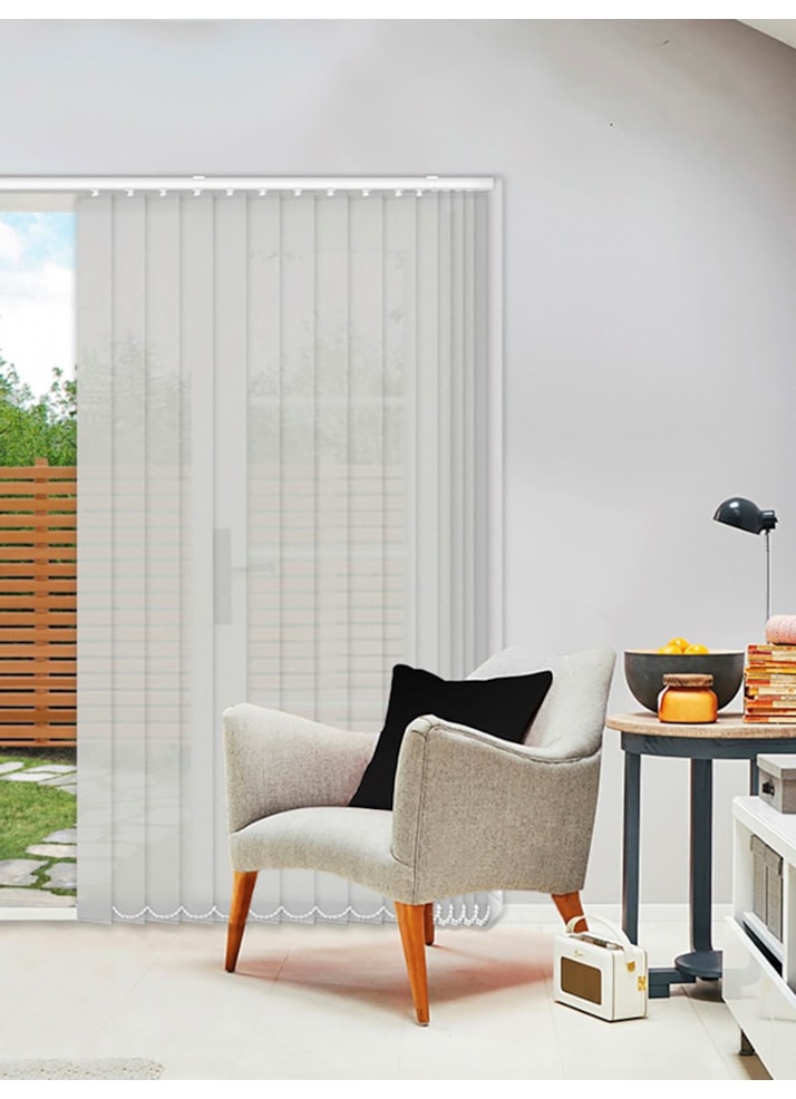 Horizon Metal 89mm Sunscreen Vertical Blind