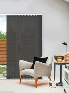 Horizon Skyfall 89mm Sunscreen Vertical Blind