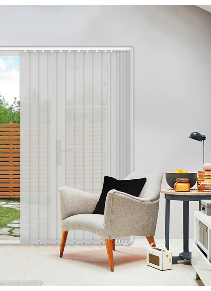 Horizon Tungsten 89mm Sunscreen Vertical Blind