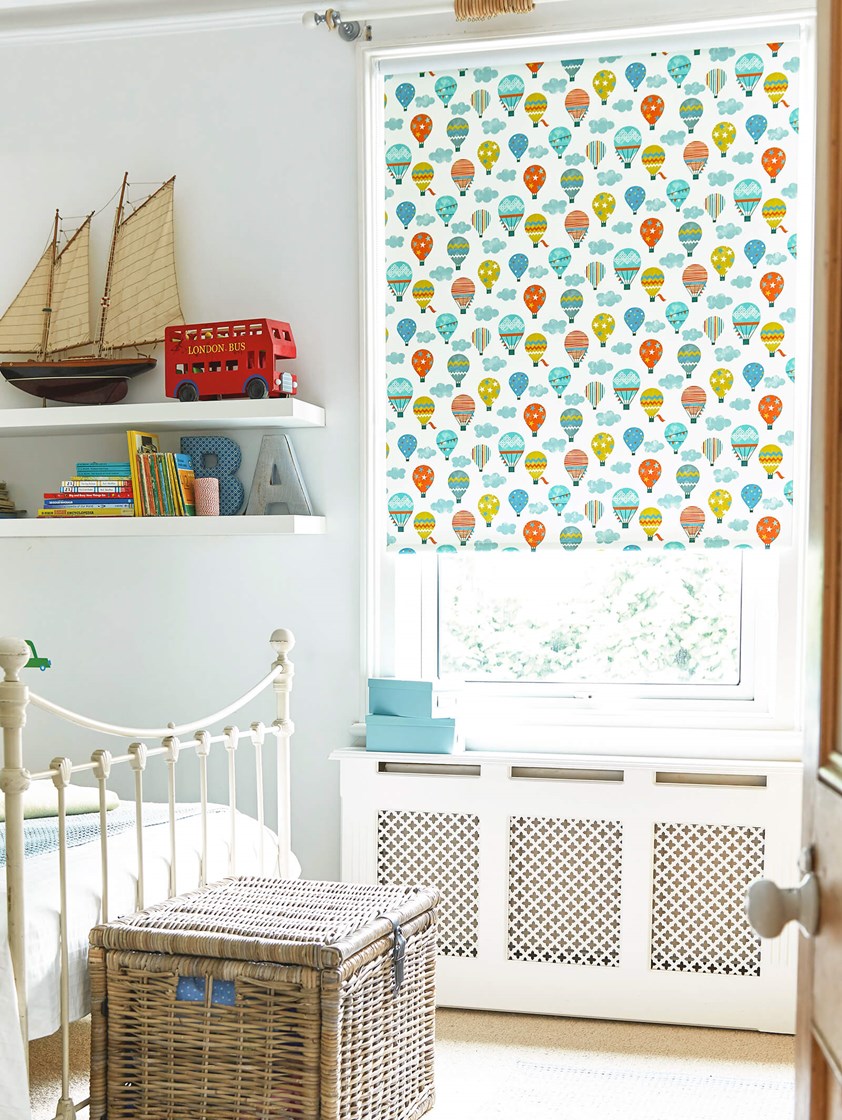 Hot Air Balloon Blackout Childrens Roller Blind