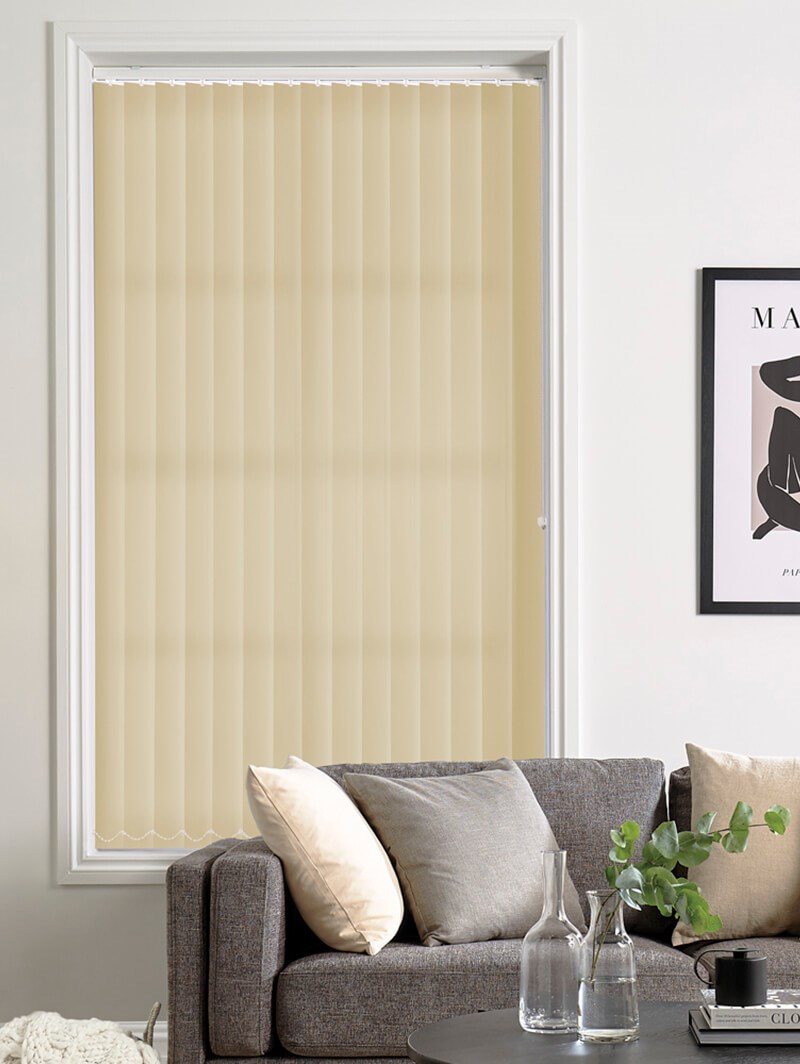 Kintra Sandstone 89mm Daylight Vertical Blind