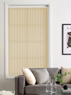 Kintra Sandstone 89mm Daylight Vertical Blind