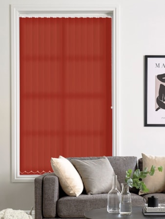 Kintra Scarlet 89mm Daylight Vertical Blind