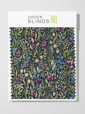 Kelmscott Jewel Cotton Roman Blind