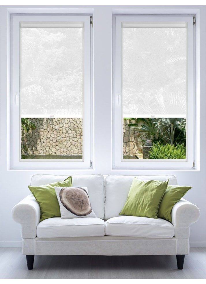 Lace White 3% Sunscreen Perfect Fit Roller Blind