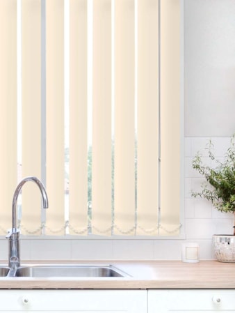 Latte Waterproof 89mm Vertical Blind