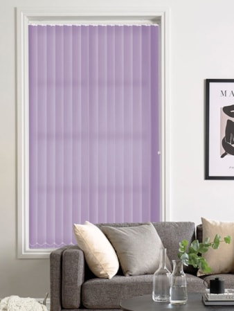 Lavender 89mm Daylight Vertical Blind