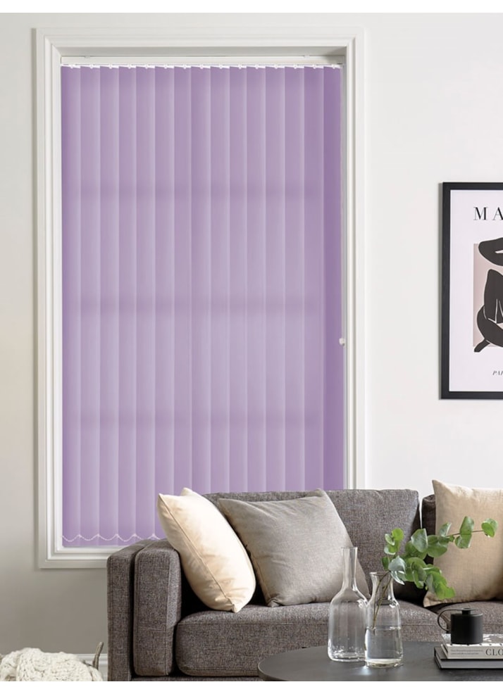 Lavender 89mm Daylight Vertical Blind