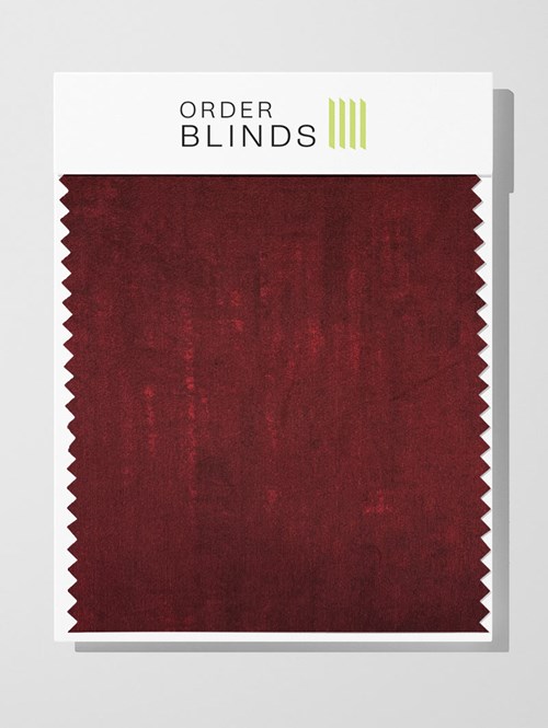 Lille Burgundy Roman Blind