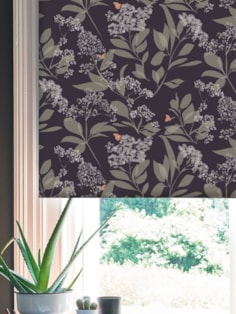 Buds and Butterflies Roller Blind by Lorna Syson