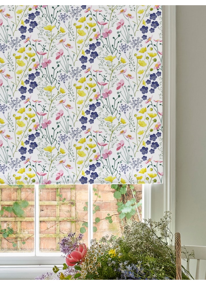 Meadow Roller Blind by Lorna Syson