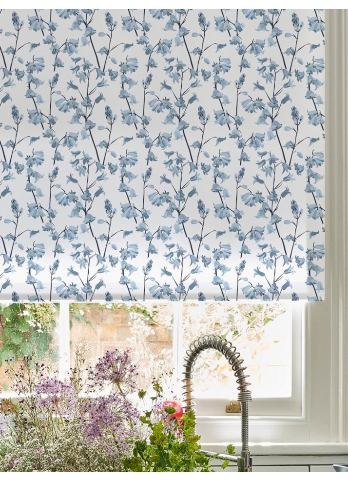 Bluebell Roller Blind by Lorna Syson