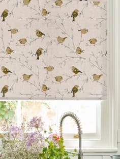 Goldcrest Roller Blind by Lorna Syson