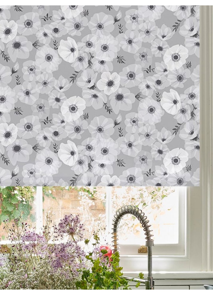 Posy Stone Roller Blind by Lorna Syson