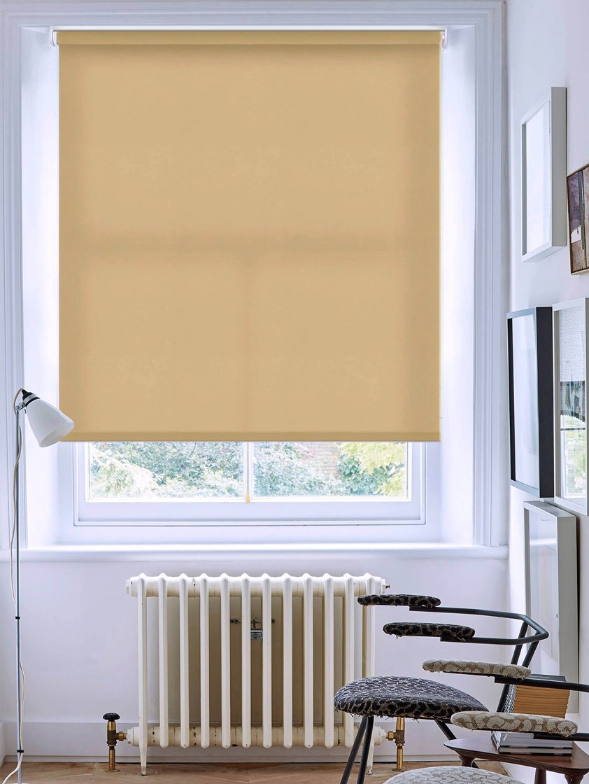 Nougatine Premium Daylight Cordless Spring Loaded Roller Blind