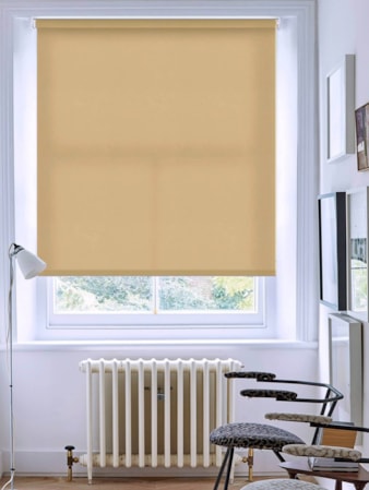 Nougatine Premium Daylight Cordless Spring Loaded Roller Blind