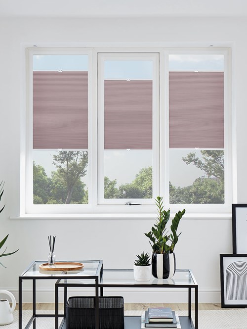 Tripoli Dusky Rose Blackout Perfect Fit Cellular Thermal Blind