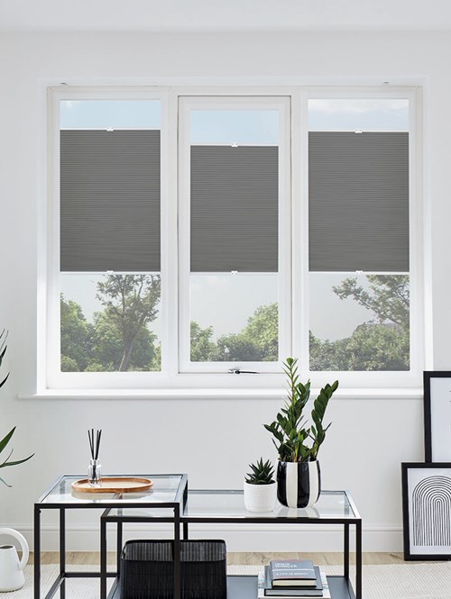 Tripoli Graphite Blackout Perfect Fit Cellular Thermal Blind