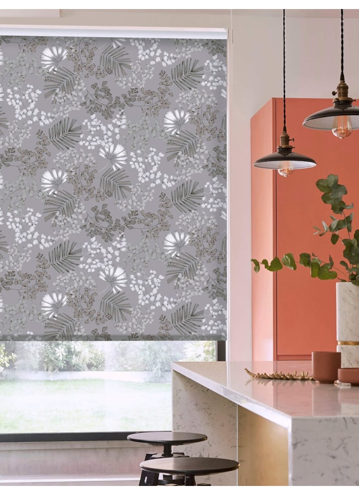 Maidenhair Grey Roller Blind