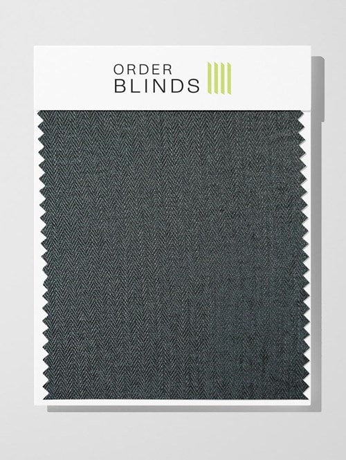 Malaga Charcoal Roman Blind