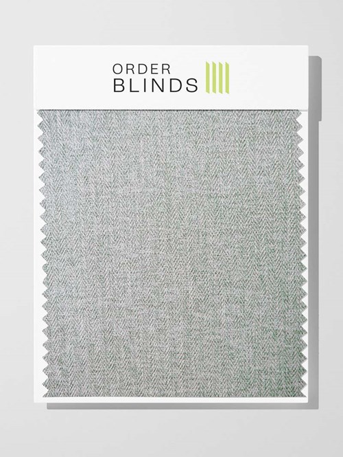 Malaga Silver Roman Blind