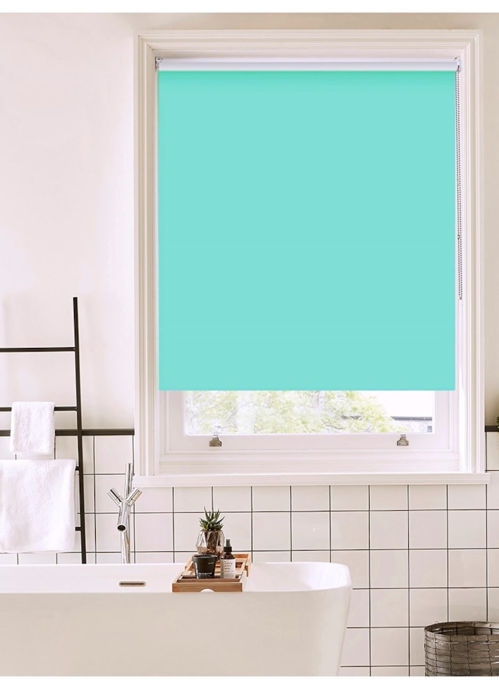 Mint Cream Bathroom Roller Blind