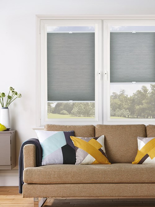 Edessa Dark Anthracite Daylight Perfect Fit Cellular Thermal Blind