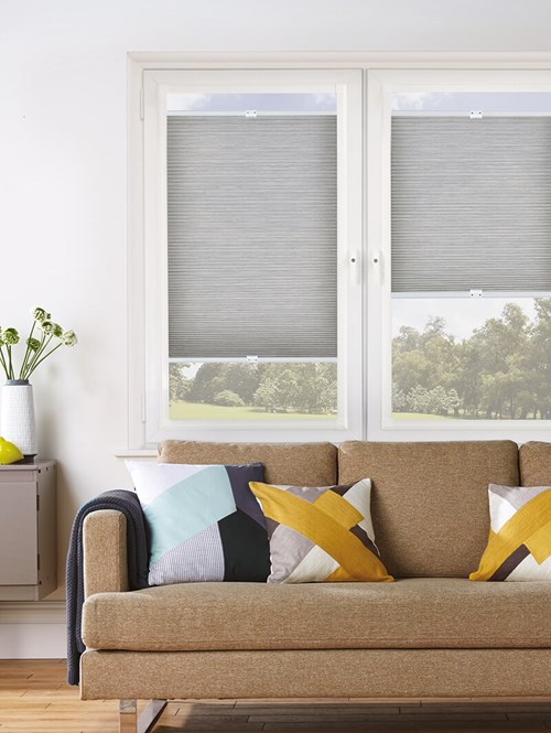 Edessa Slate Daylight Perfect Fit Cellular Thermal Blind