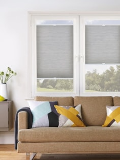 Edessa Slate Daylight Perfect Fit Cellular Thermal Blind