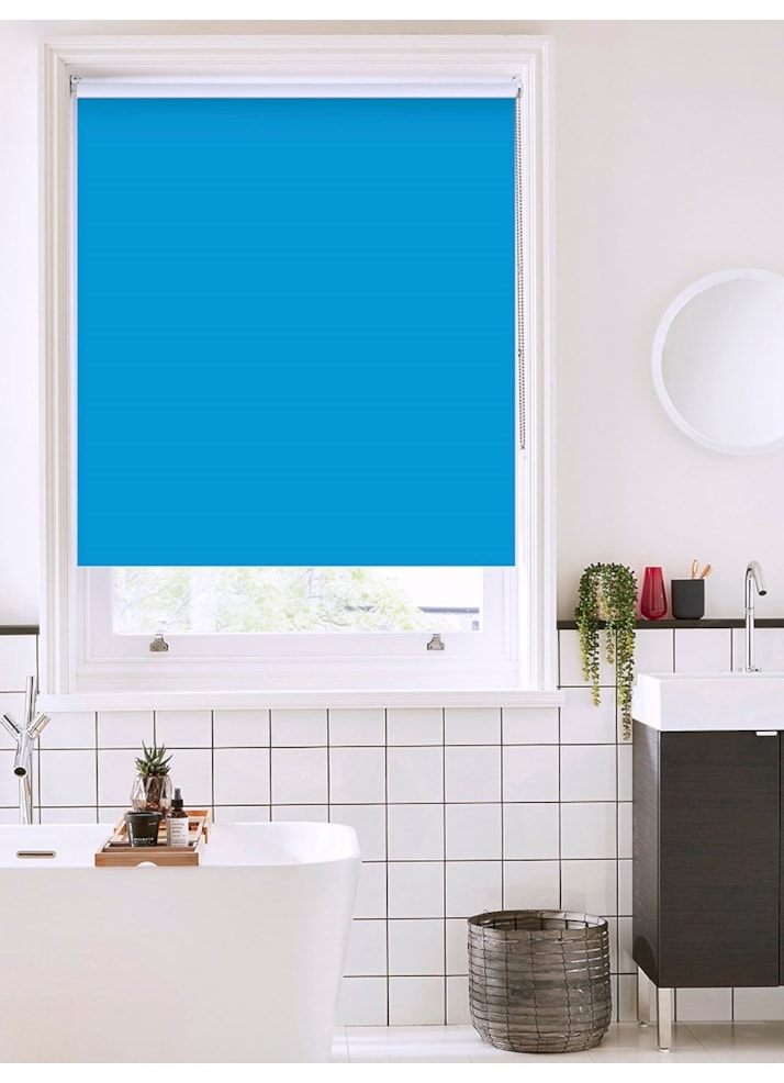 Morning Tide Bathroom Roller Blind