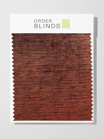 Murcia Umber Roman Blind