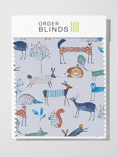 Oh My Deer Colonial Roman Blind