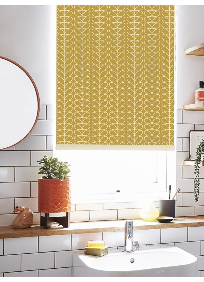 Orla Kiely Linear Stem Dandelion Roller Blind