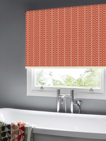 Orla Kiely Linear Stem Tomato Roller Blind