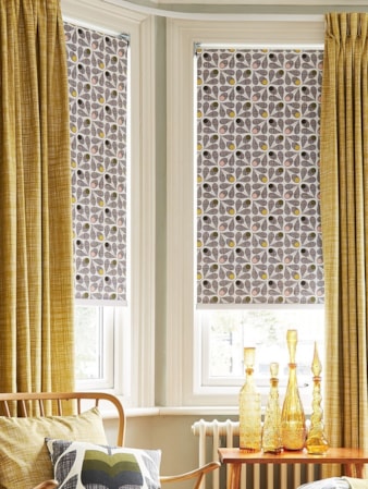 Orla Kiely Scribble Acorn Cup Roller Blind