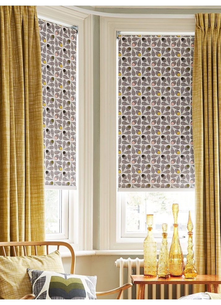 Orla Kiely Scribble Acorn Cup Roller Blind