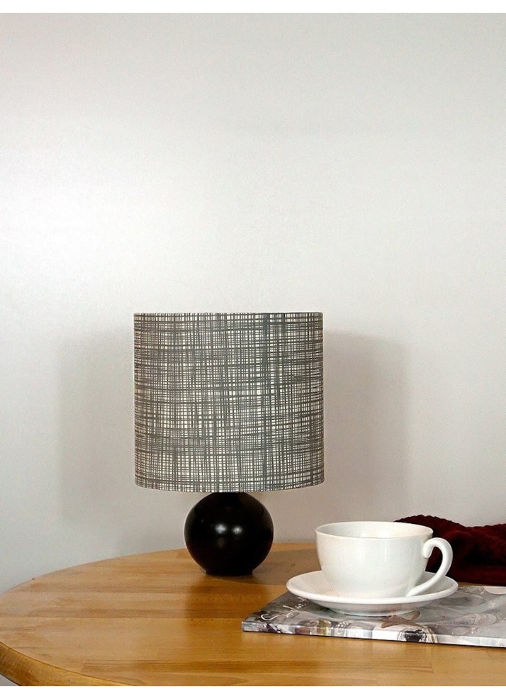 Orla Kiely Scribble Cool Grey Lampshade