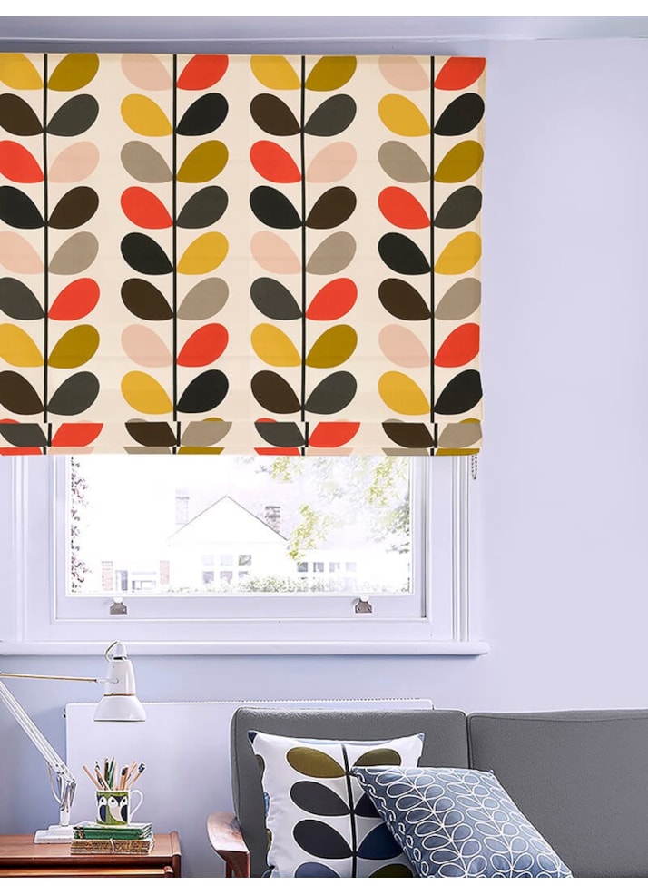 Orla Kiely Multi Stem Tomato Roman Blind