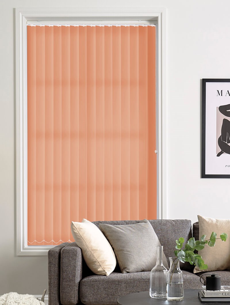 Papaya Daylight 89mm Vertical Blind Replacement Slats