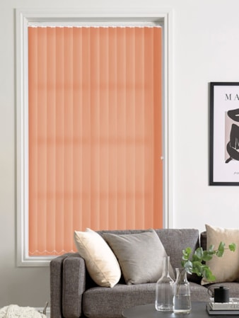 Papaya 89mm Daylight Vertical Blind