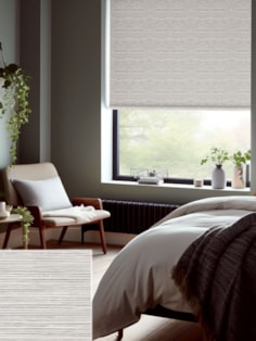 Paris Mushroom Blackout Thermal Roller Blind