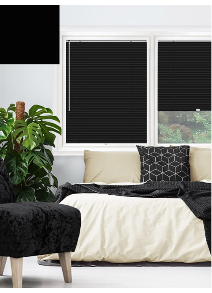 Matte Black 25mm Perfect Fit Venetian Blind