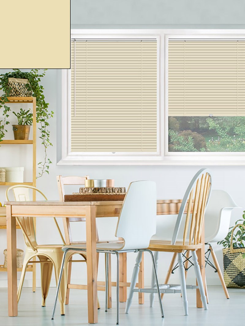 Matte Oatmeal 25mm Perfect Fit Venetian Blind