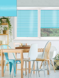 Gloss Blue 25mm Perfect Fit Venetian Blind