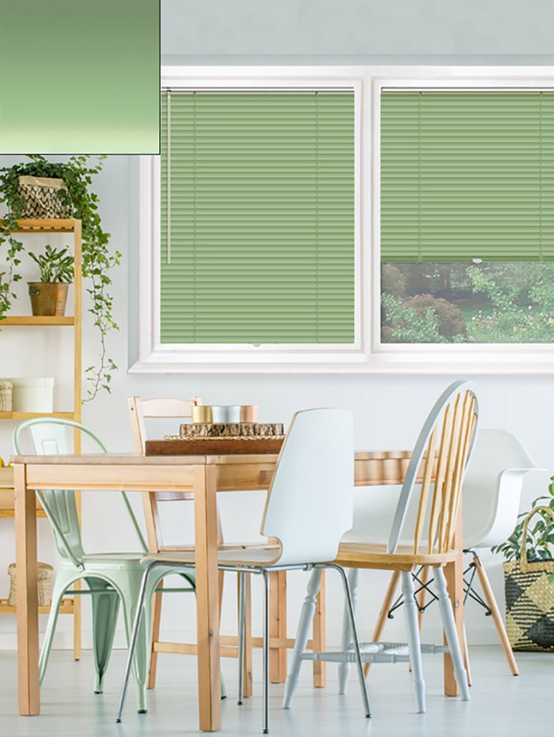 Matte Pistachio 25mm Perfect Fit Venetian Blind