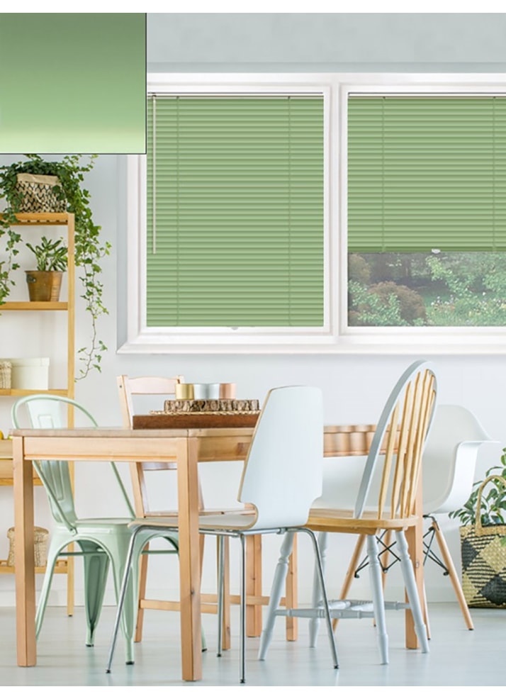 Matte Pistachio 25mm Perfect Fit Venetian Blind