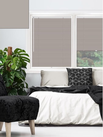 Matte Mushroom 25mm Perfect Fit Venetian Blind