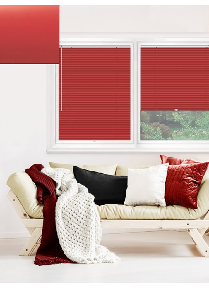 Matte Rouge 25mm Perfect Fit Venetian Blind