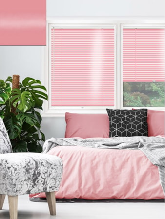 Gloss Pink 25mm Perfect Fit Venetian Blind